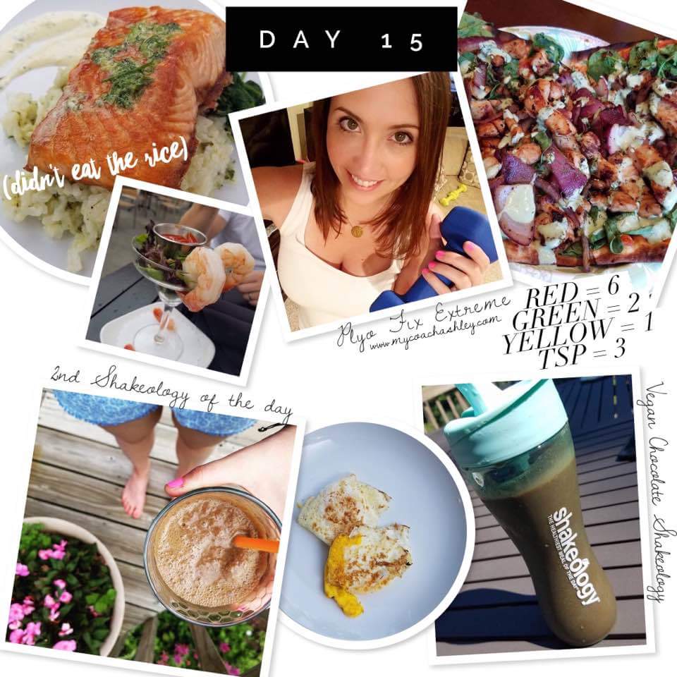 Easy 21 Day Fix Extreme Meal Plan (Countdown to Competition)